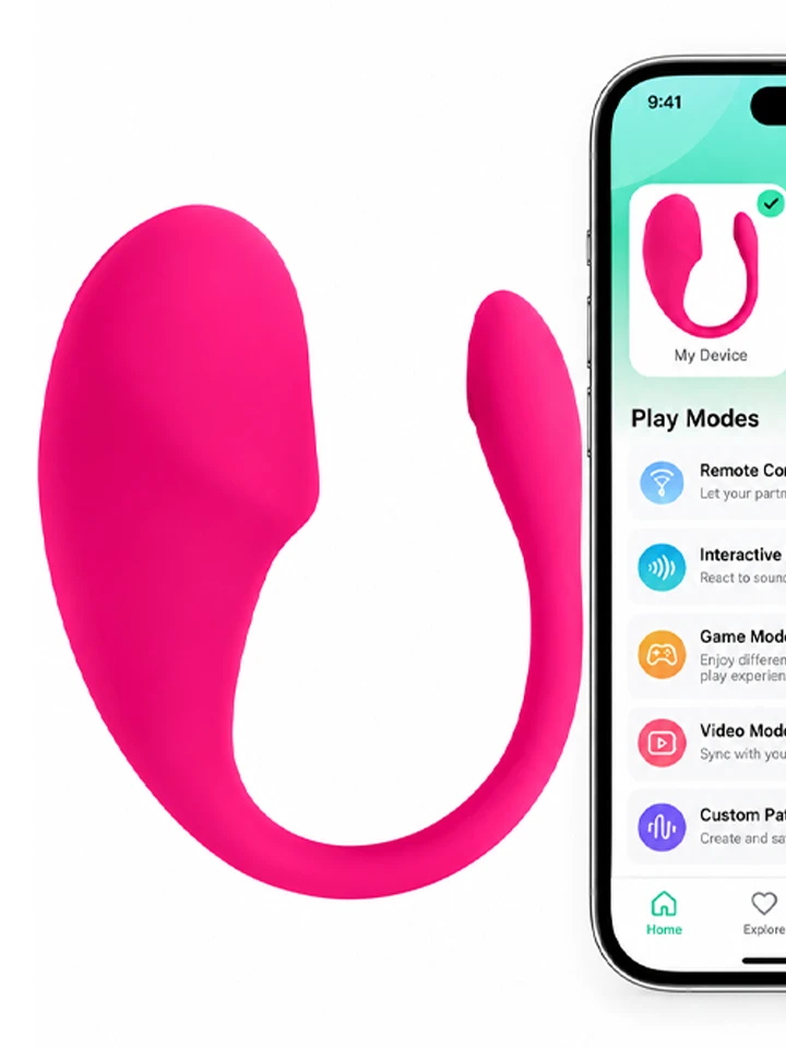 Wearable Bullet Vibrator With App - App-controlled vibrating egg 1 [full]