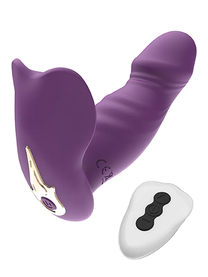 Wearable Vibrator With Remote Purple - G-spot vibrator 1 [full]