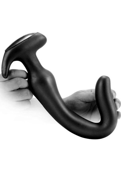 Wolf Khopesh Black Silicone Anal Dildo L 39,5cm - Anal dildo 2