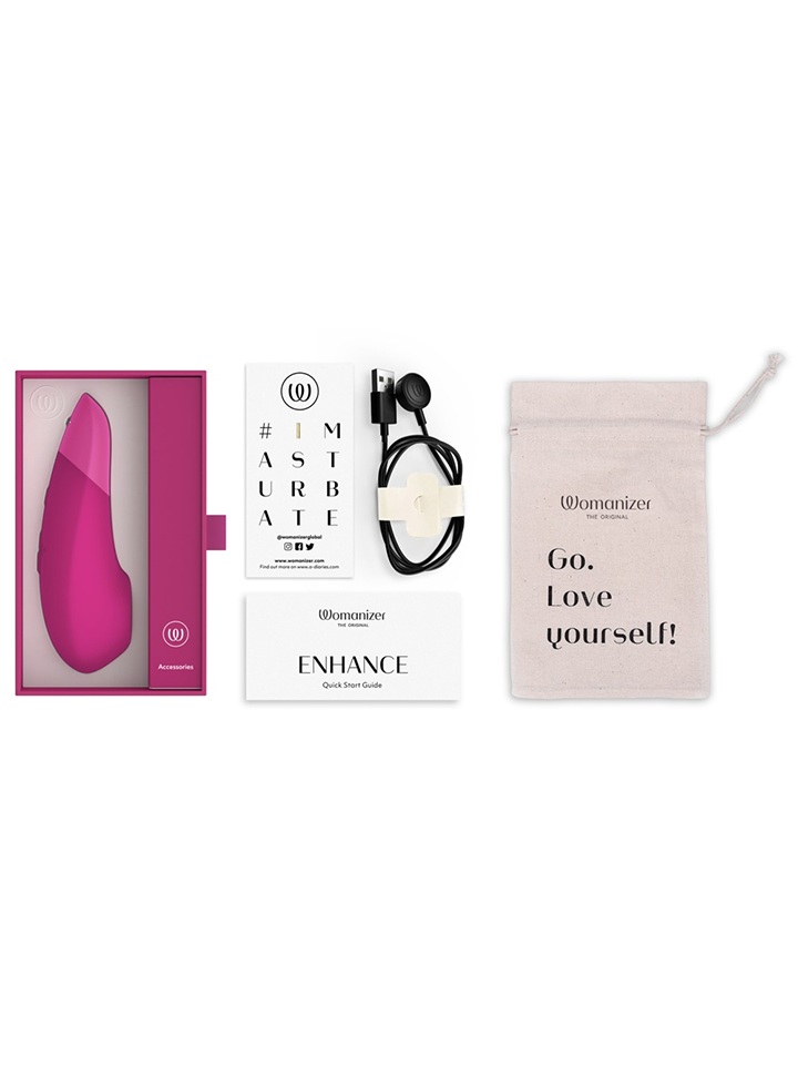 Womanizer Enhance Pulsator Vibrator Pink - Air pressure vibrator 6