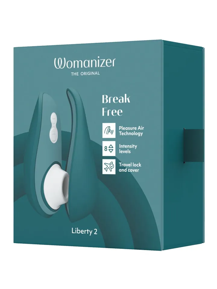 Womanizer Liberty 2 Dark Petrol - Air pressure vibrator 5 [full]