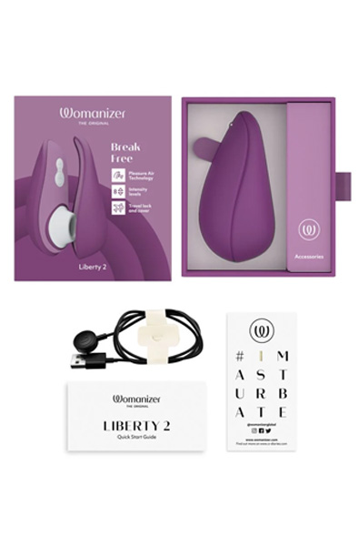 Womanizer Liberty 2 Purple - Luftdruck-Vibrator 7