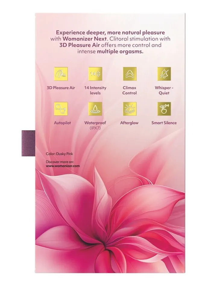 Womanizer Next 3D Pleasure Air Stimulator Dusky Pink - Air pressure vibrator 4 [full]