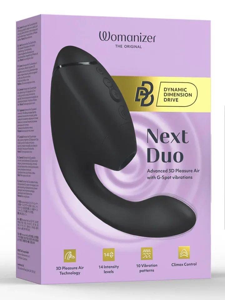 Womanizer Next Duo Black - Air pressure vibrator 5 [full]