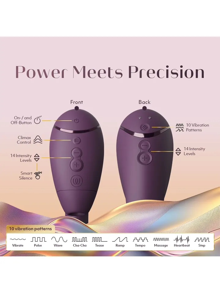 Womanizer Next Duo Dark Purple - Air pressure vibrator 3
