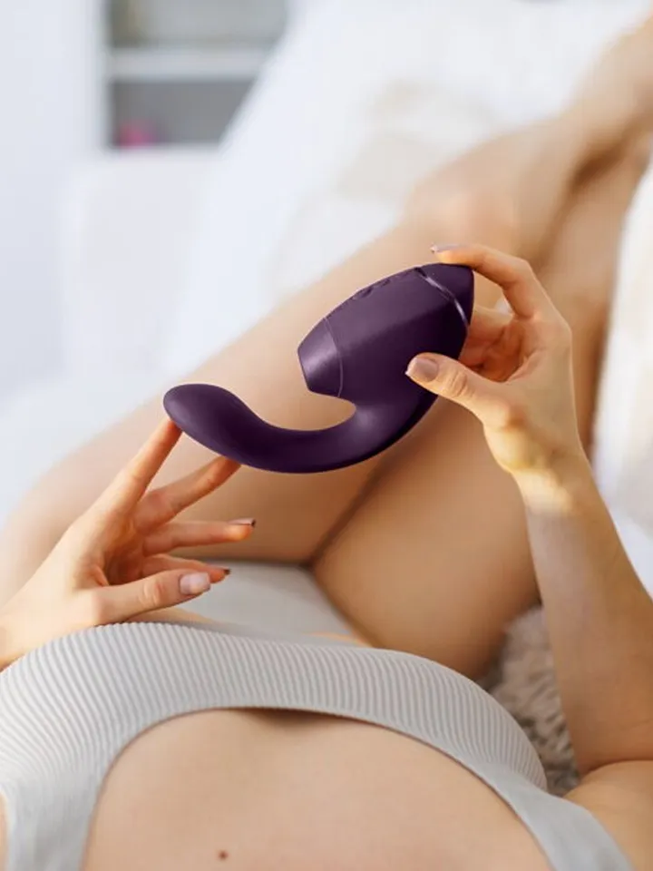 Womanizer Next Duo Dark Purple - Air pressure vibrator 4 [full]