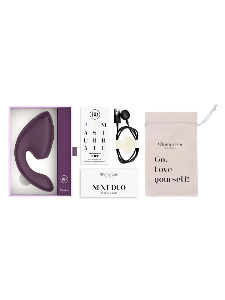 Womanizer Next Duo Dark Purple - Air pressure vibrator 6 [full]