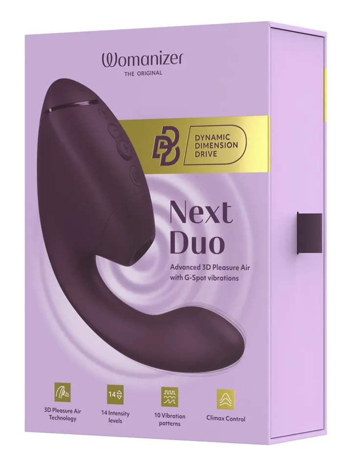 Womanizer Next Duo Dark Purple - Air pressure vibrator 7 [full]
