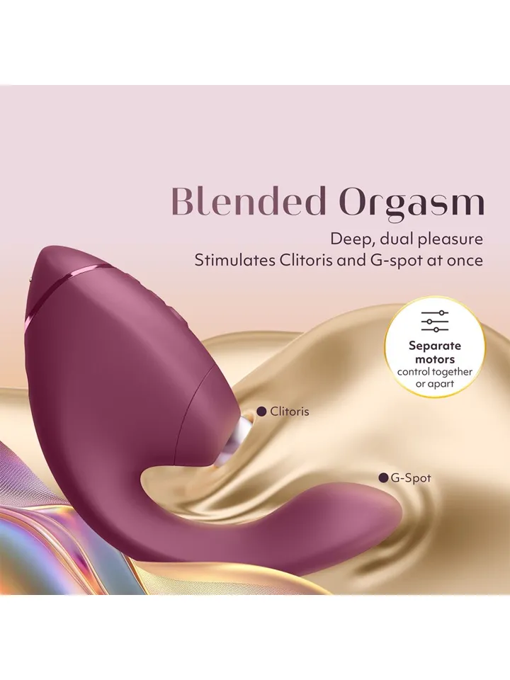 Womanizer Next Duo Dusky Pink - Air pressure vibrator 2 [full]