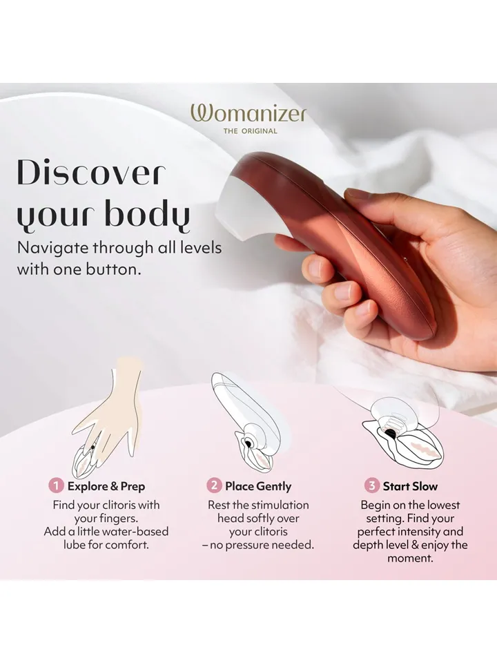 Womanizer Pro Red - Air pressure vibrator 2 [full]