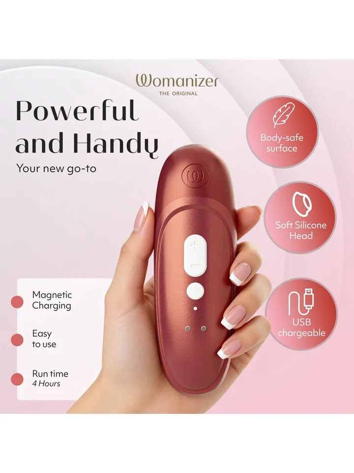 Womanizer Pro Red - Air pressure vibrator 4 [full]
