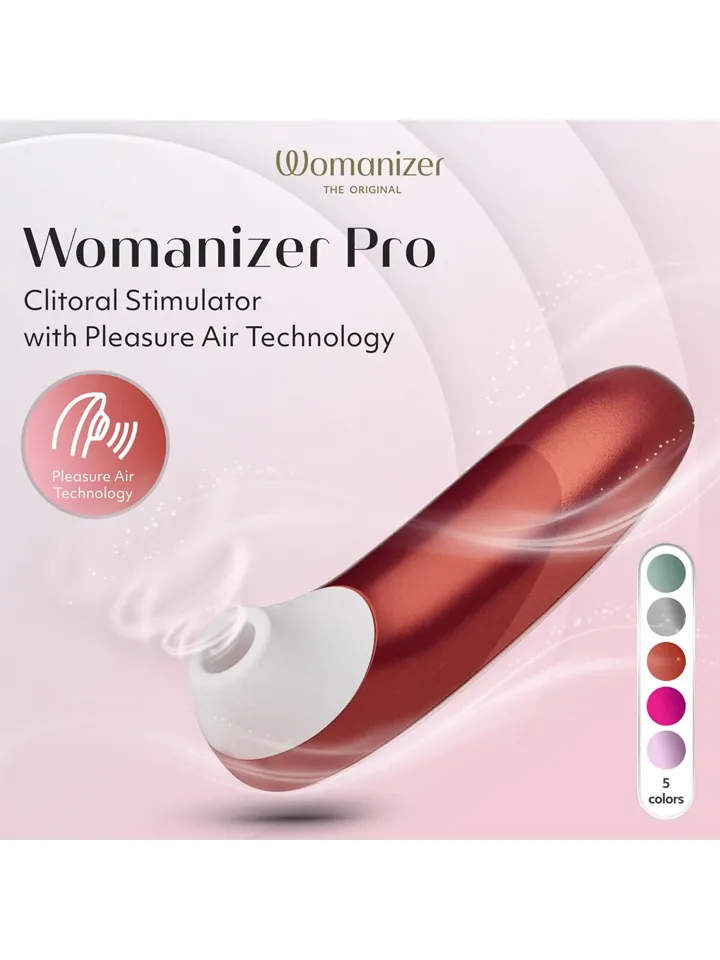 Womanizer Pro Red - Air pressure vibrator 6 [full]