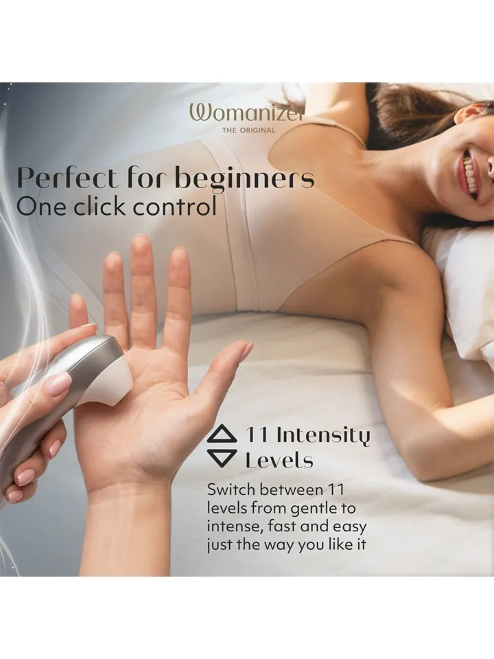 Womanizer Pro Silver - Air pressure vibrator 3 [full]