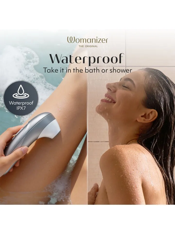 Womanizer Pro Silver - Air pressure vibrator 5 [full]