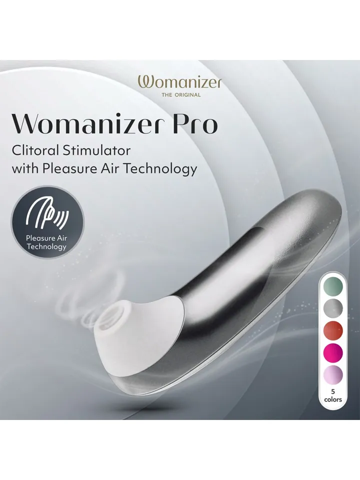 Womanizer Pro Silver - Air pressure vibrator 6 [full]