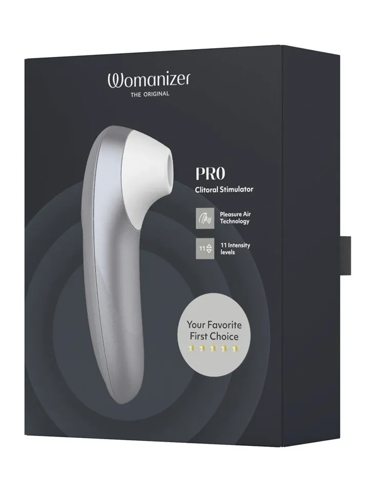 Womanizer Pro Silver - Air pressure vibrator 7 [full]