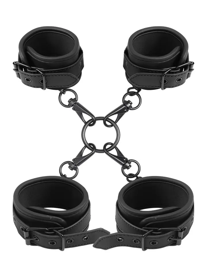 Wrist & Ankle Cuffs Set Vegan Leather - Wrist & ankle cuffs 1 [full]