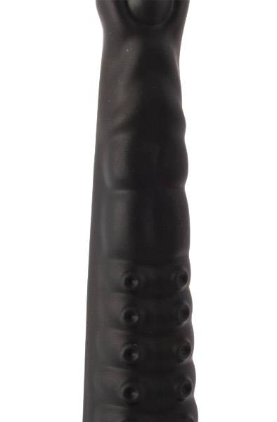 X-Men Butt Plug Silicone Black 44 cm - Extra long anal dildo 3