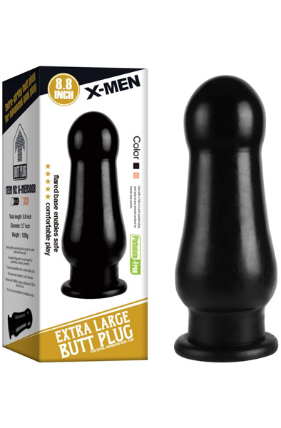 X-Men Rounded XL Butt Plug 22,5 cm - XXL-Analplug 4