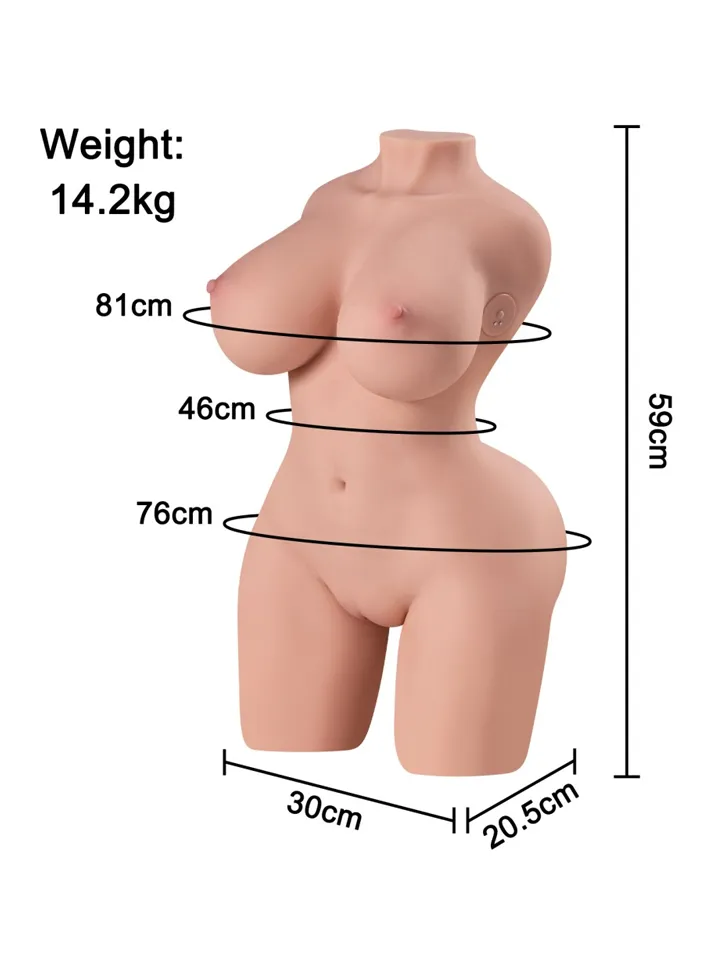 Xise Dennehy Sex Doll With APP 14 kg - Sex doll 6 [full]