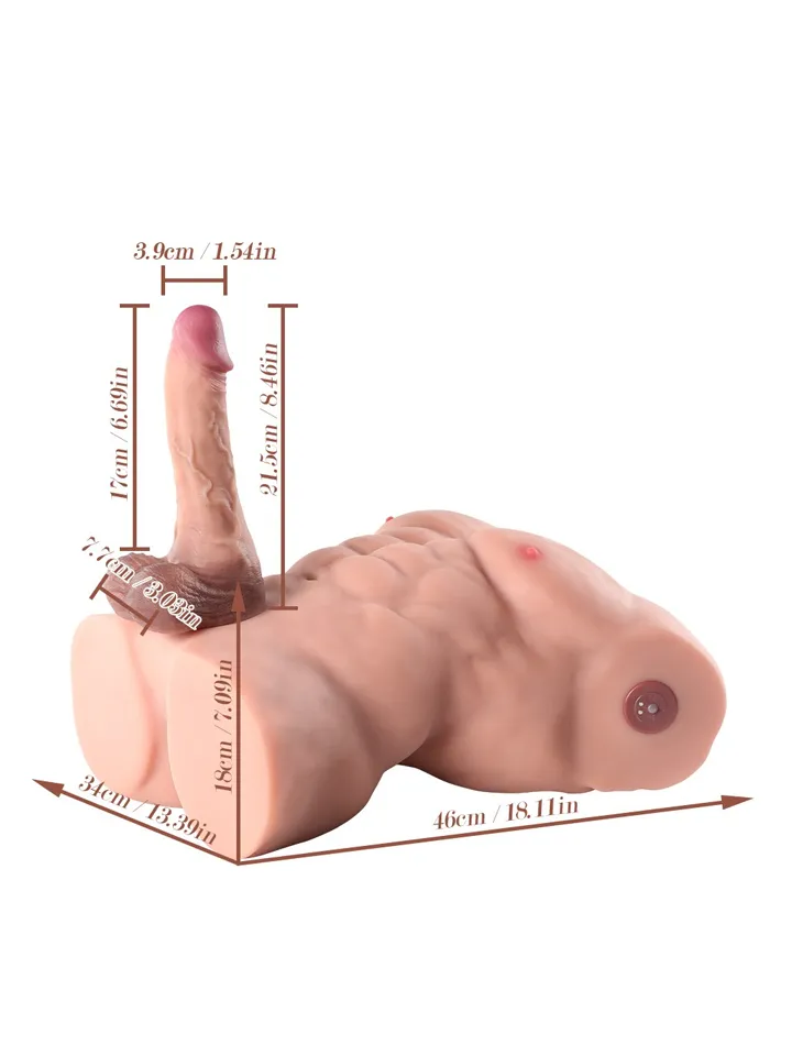 Xise Fitter Thrusting Dildo With APP 11,5 kg - Sex doll 4 [full]