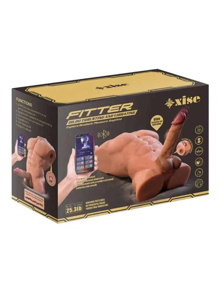 Xise Fitter Thrusting Dildo With APP 11,5 kg - Sex doll 5 [full]