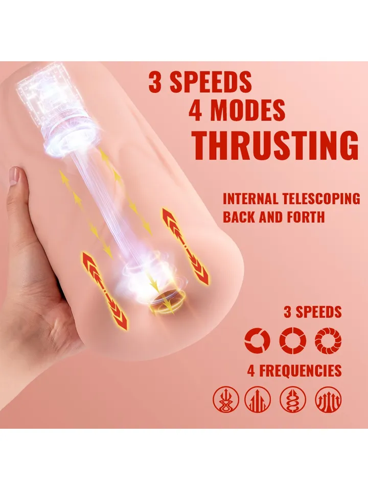 Xise Large Thrusting Mastubator - Vibrating masturbator 2 [full]