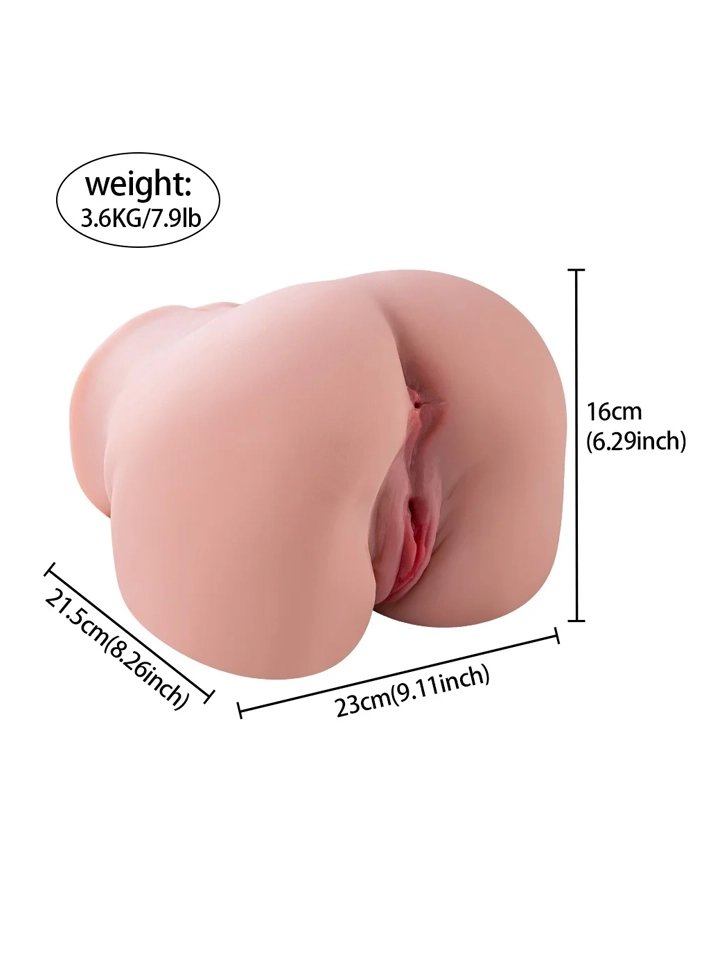 Xise Olga Vibrating Vagina & Anus 3,6 kg - Sex doll 7 [full]