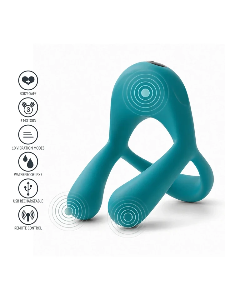 XOCOON Bond Vibrating Couples Ring + Remote - Couples vibrator 2 [full]