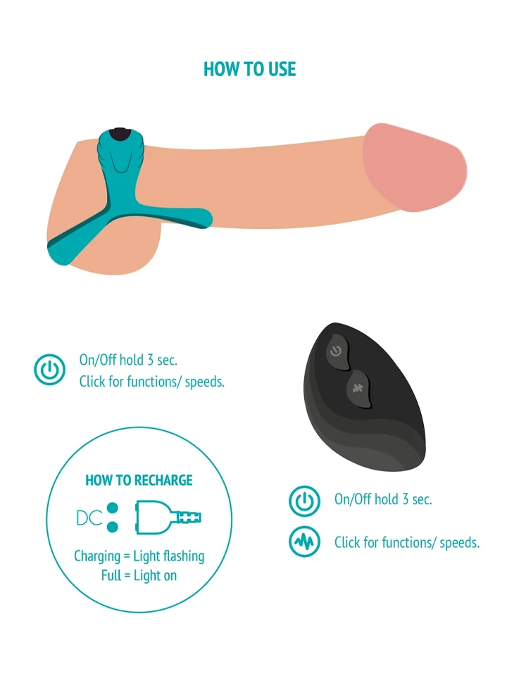 XOCOON Bond Vibrating Couples Ring + Remote - Couples vibrator 3 [full]
