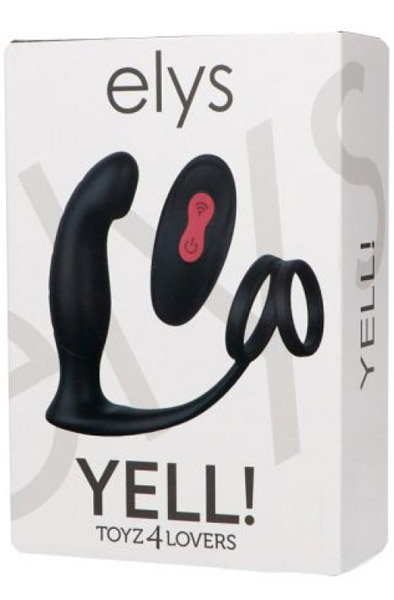 Yell Vibrating Prostate Massager With Cock Ring - Prostata vibrator 2