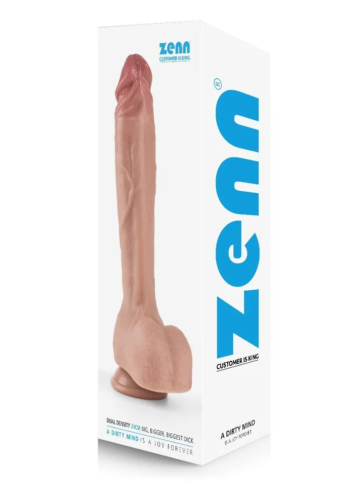 Zenn Dual Density Dildo 24 cm - Lifelike dildo 4 [full]